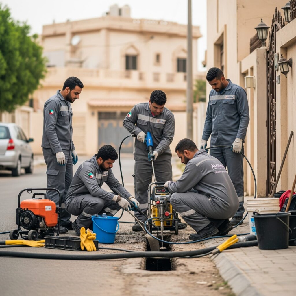 تسليك بواليع بالكويت باسرع الطرق